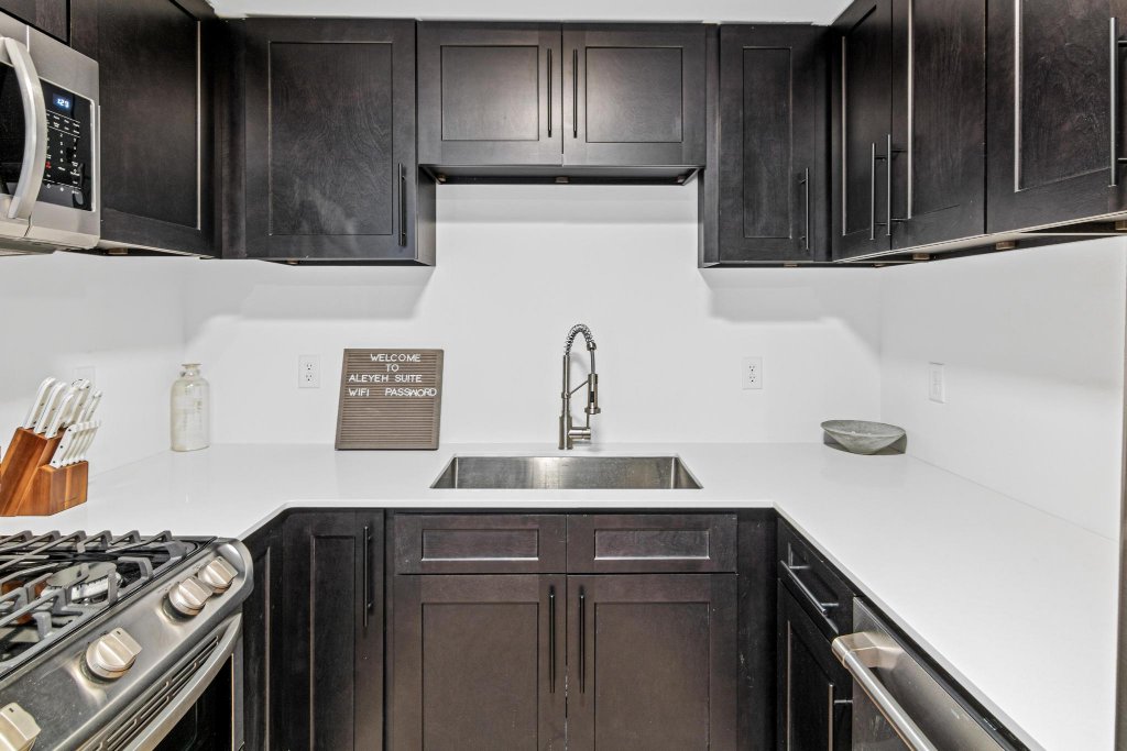 Lower level kitchen